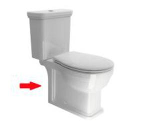 CLASSIC miska WC Kombi stojca, odpyw pionowy/poziomy 37x42x70 cm 871711 - 2833237900