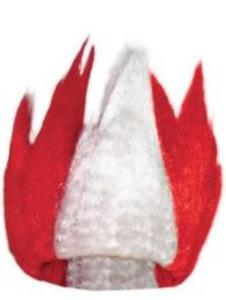 Peruka biao-czerwoni - przebranie kibica - 2832938456