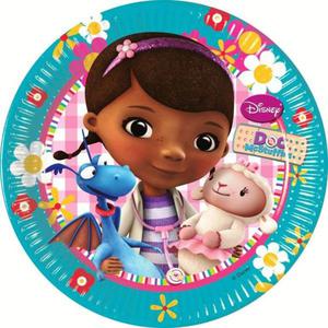 Talerzyki papierowe Doc McStuffins 8szt./op. - 2832939433