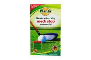 Nawz mineralny na trawniki z mchem (eliminujcy mech) Planta Mech Stop 1kg - 2833016384