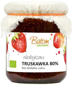 Truskawka 80% bez cukru BIO 260 g Batom - 2833232231