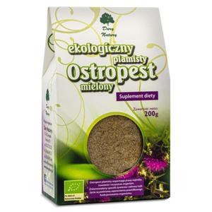 Ostropest Plamisty Mielony BIO 200 g Dary Natury - 2866832828