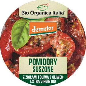 Pomidory Suszone z Zioami i Oliw z Oliwek Extra Virgin Demeter BIO 80 g BIO Organica Italia - 2871477979