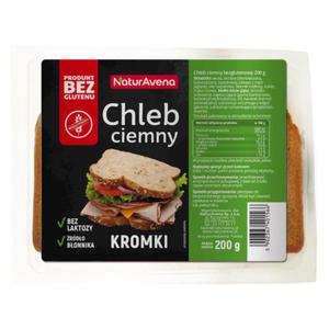 Chleb Ciemny Naturalny Bezglutenowy 200 g Naturavena - 2871661739