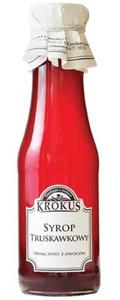 Syrop Truskawkowy Bezglutenowy 375 g (300 ml) Krokus - 2872301656