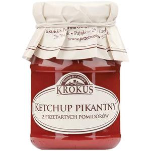 Ketchup Pikantny Bezglutenowy 180 g Krokus - 2872301661