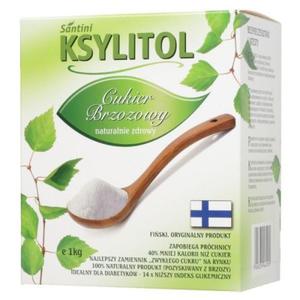 Cukier Brzozowy, Ksylitol 1 kg Santini - 2833232237