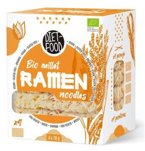 Makaron Jaglany Ramen Bezglutenowy BIO 280 g Diet-Food - 2872825459