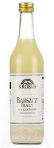 Barszcz Biay na Zakwasie Niepasteryzowany 480 ml Krokus