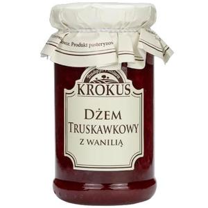 Dem Truskawkowy z Wanili o Obnionej Zawartoci Cukru Bezglutenowy 235 g Krokus