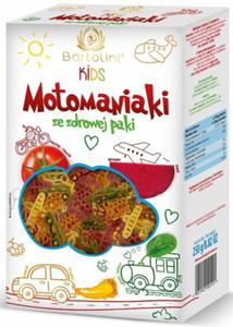 Makaron Pszenny 5-smakowy dla Dzieci Motomaniaki 250 g Bartolini - 2873938151