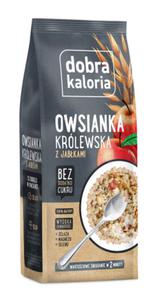 Owsianka Krlewska z Jabkami Bez Dodatku Cukrw 320 g Dobra Kaloria - 2873938173