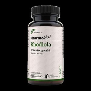 Rhodiola Reniec Grski Ekstrakt 140 mg 90 Kapsuek Bezglutenowe 40,5 g Pharmovit - 2874115849