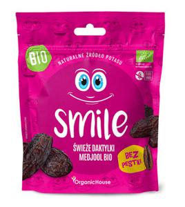 Smile Daktyle Medjool wiee Bez Pestek Bezglutenowe BIO 100 g Organic House - 2874586785