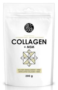 Kolagen Woowy + MSM Instant 200 g Diet-Food - 2874387961