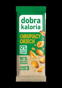 Baton Daktylowy Chrupicy Orzech bez Dodatku Cukrw 35 g Dobra Kaloria - 2874586839