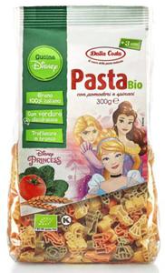 Makaron Semolinowy Trjkolorowy Disney Ksiniczki BIO 300 g Dalla Costa - 2866832955