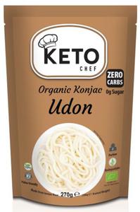 Makaron Keto Konjac Typu Noodle Udon Bezglutenowy BIO 270 g Keto Chef - 2875167638