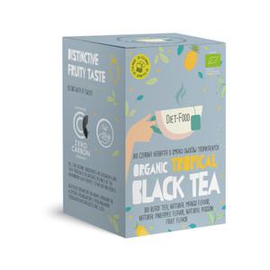 Herbata Czarna o Smaku Owocw Tropikalnych Tropical Black BIO 20 x 2 g Diet-Food - 2877208432