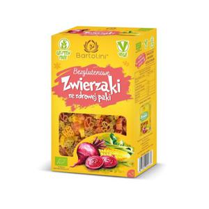 Makarony Kukurydziany Kolorowe Zwierztka Bezglutenowy BIO 250 g Bartolini - 2878329842