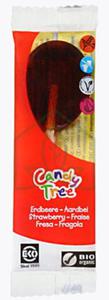 Lizak o Smaku Truskawkowym Bezglutenowy BIO 13 g Candy Tree - 2866833134