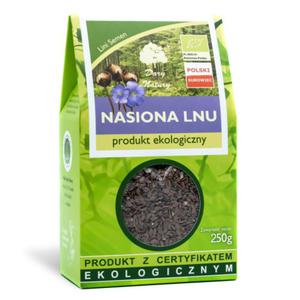 Nasiona Lnu (Siemi Lniane) BIO 250 g Len Brzowy Dary Natury - 2866833181