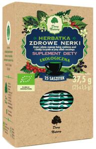 Herbatka Zdrowe Nerki BIO 25 x 1,5 g Dary Natury - 2866834088