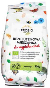 Mieszanka do Wypieku Ciast Bezglutenowa BIO 500 g Probio