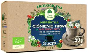 Herbatka Cinienie Krwi BIO 25 x 2 g Dary Natury - 2833234399