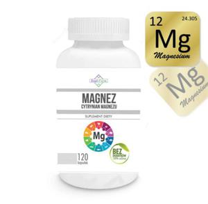 Cytrynian Magnezu 650 mg, 120 Kapsuek Soul Farm - 2834511466