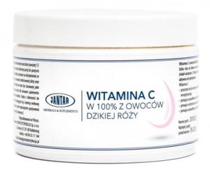 Witamina C z Dzikiej Ry w Proszku 300 g Jantar - 2834511473