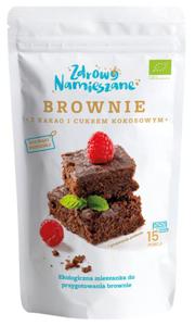 Ciasto Czekoladowe, Brownie z Kakao i Cukrem Kokosowym BIO 290 g Zdrowo Namieszane - 2834511614