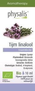 Olejek Spoywczy Tijm Linalool, Tymianek Linalol BIO 10 ml Physalis - 2866834642