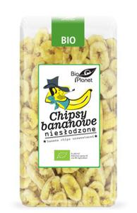 Chipsy Bananowe Niesodzone BIO 350 g Bio Planet