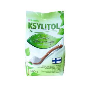 Cukier Brzozowy, Ksylitol Krystaliczny Torebka 500 g Santini - 2866834955