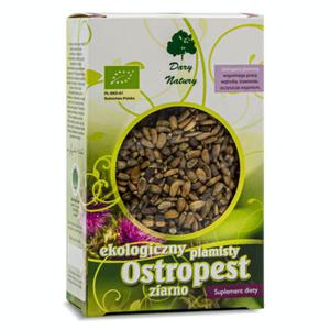 Ostropest Plamisty Ziarna BIO 100 g Dary Natury - 2833232518