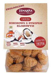 Ciasteczka Kokosowe z Syropem Klonowym BIO 100 g Zemanka - 2866835234