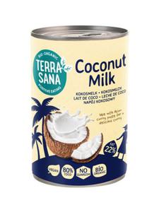 Coconut Milk, Napj Kokosowy bez Gumy Guar w Puszce (22% tuszczu) BIO 400 ml Terrasana - 2833232540