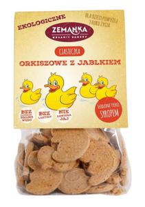 Ciastka Orkiszowe z Jabkiem BIO 100 g Zemanka - 2866835512