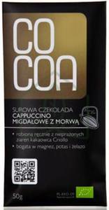 Czekolada Cappucino Migdaowe z Morw BIO 50 g Cocoa - 2866832520