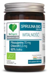 Spirulina, Witalno BIO 500 mg x 100 tab. BeOrganic - 2866835774