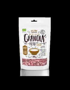 KETO Granola z Kakao BIO 200 g Diet Food - 2877208378