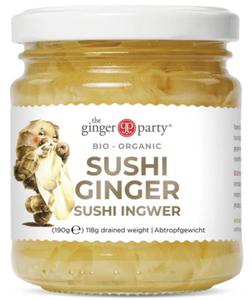 Imbir Marynowany do Sushi BIO 190 g (118 g) Ginger People - 2866836337