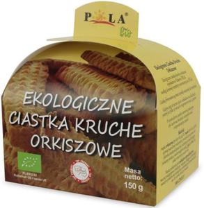 Ciastka Kruche Orkiszowe BIO 150 g Pola - 2866836499
