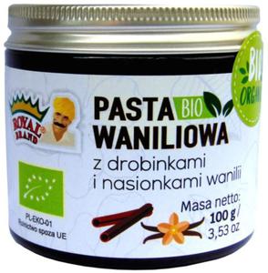 Pasta Waniliowa BIO 100 g Royal Brand - 2866836653