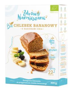 Mieszanka na Chlebek Bananowy z Nasionami Chia Bezglutenowy BIO 400 g Zdrowo Namieszane - 2866836880