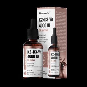 Witamina K2 + D3 w Kroplach (75 mcg + 100 mcg) 30 ml Pharmovit - 2867517392