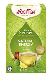 Herbata Biaa dla Zmysw Naturalna Energia z Zioami, Olejkiem z Cytryny i z Bergamotki (For The Senses Natural Energy) BIO (17 x 2 g) 34 g Yogi Tea - 2868033974