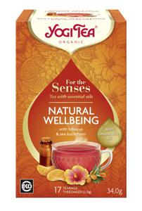 Herbatka dla Zmysw na Dobre Samopoczucie z Olejkiem z Mandarynki (For The Senses Natural Wellbeing) BIO (17 x 2 g) 34 g Yogi Tea - 2868033975