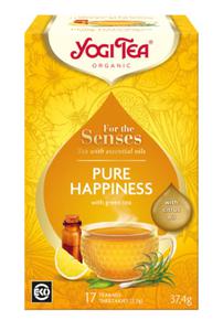 Herbatka dla Zmysw Szczcie z Zielon Herbat i Olejkami Eterycznymi (For The Senses Pure Happiness) BIO (17 x 2,2 g) 37,4 g Yogi Tea - 2868033977